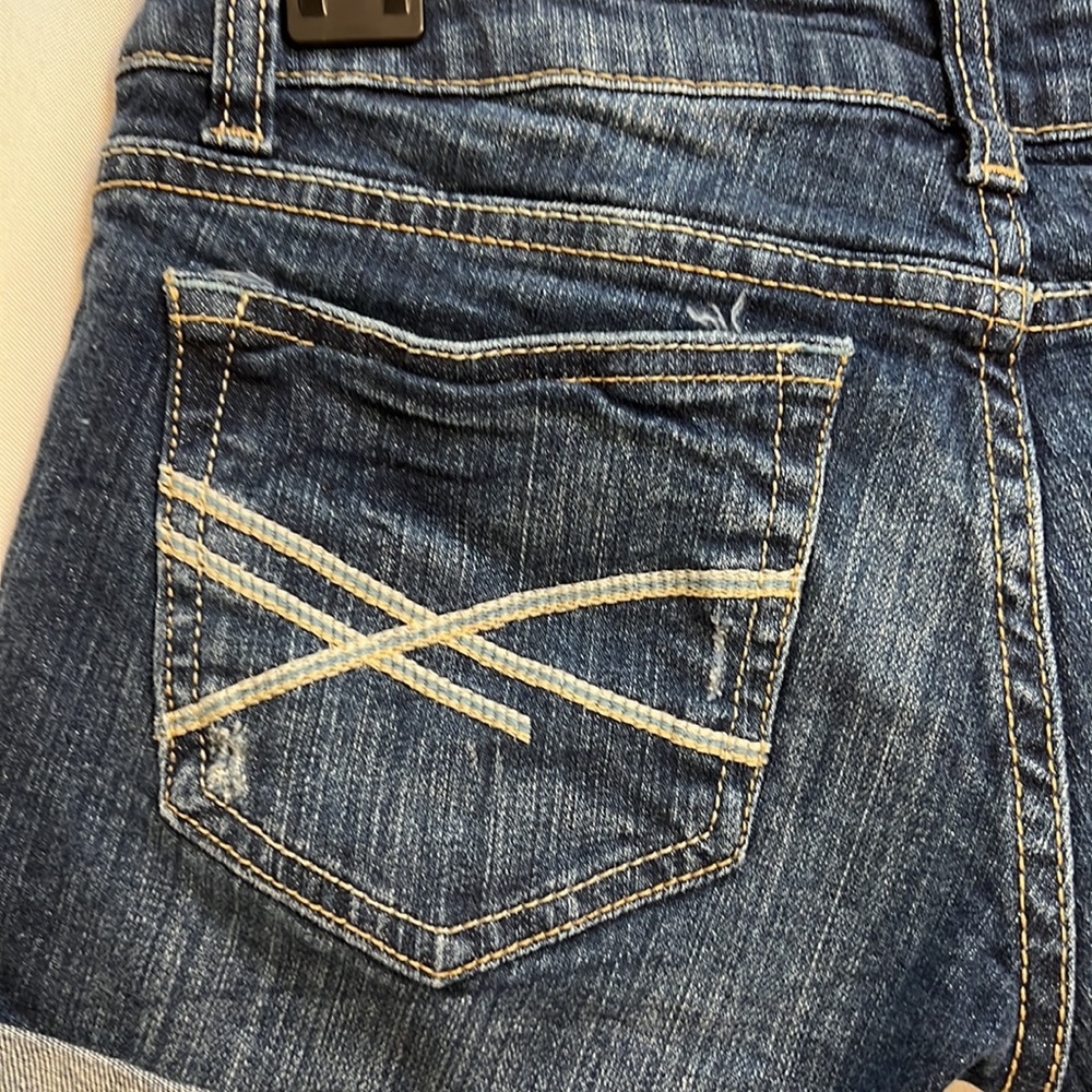 Aeropostale Denim Short Shorts - size 00 - Picture 5 of 8